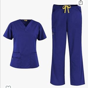 WonderWink Origins, galaxy blue. Item never worn, with tags.